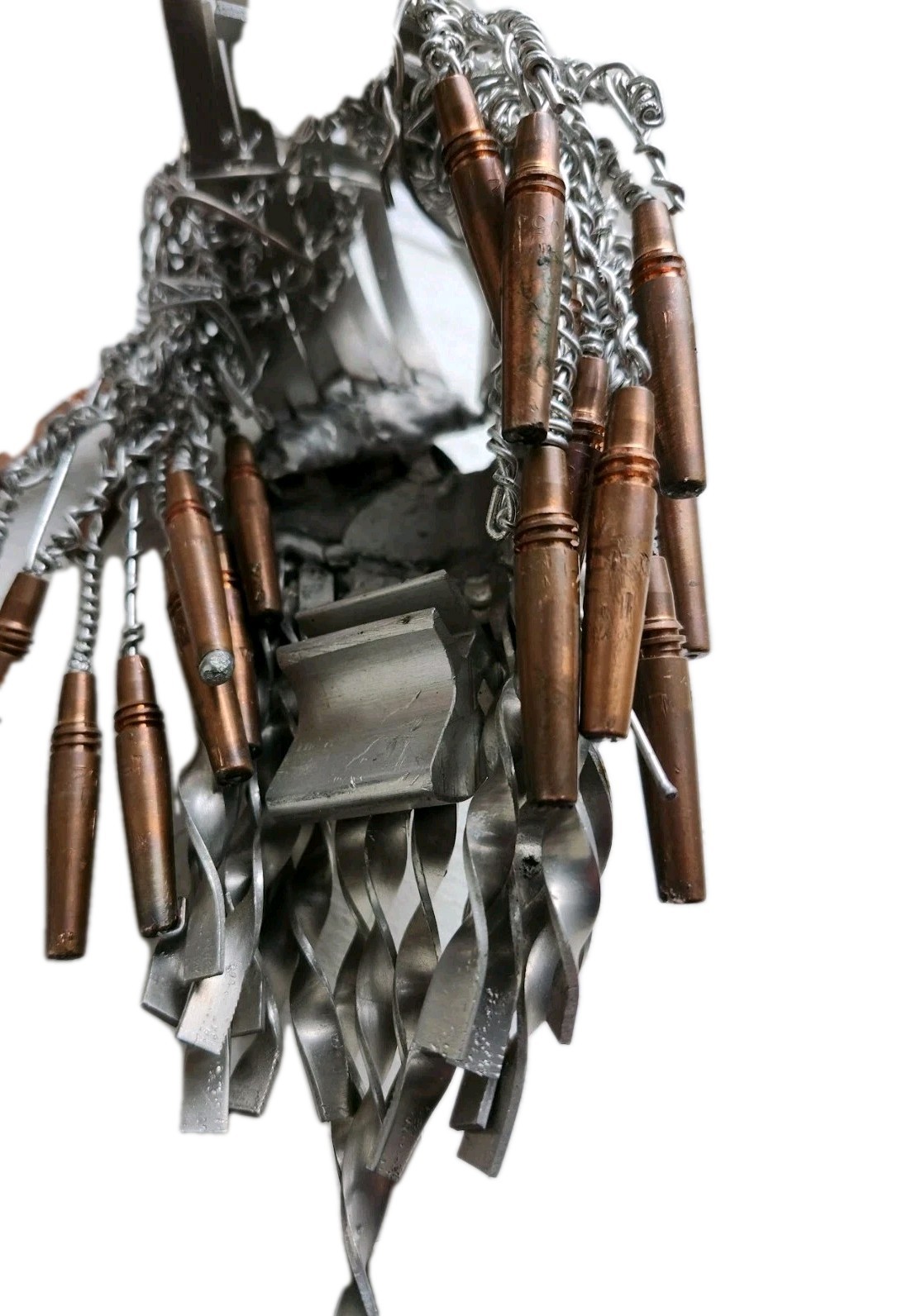 Custom Handmade Welded Metal Art "Rasta Jesus" image 6