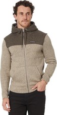 Quiksilver Mens Kellerblockzip Hooded Full Zip Fleece Portabella Heather XL