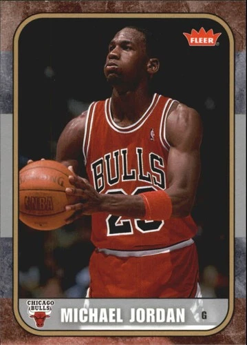 2007 Fleer Michael Jordan #7 Michael Jordan Bulls