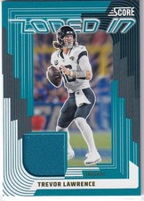 2025 Score - Zoned in Trevor Lawrence #ZON-TLE Jerseys (MEM) for