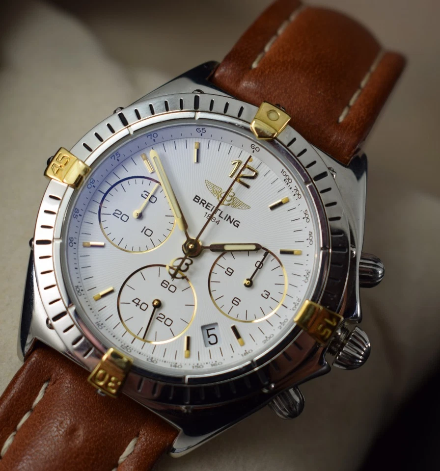 Reloj Breitling Cronógrafo 36mm Unisex Modelo B55047 Caja Genérica Gtee Impresionante Foto 4 de 4