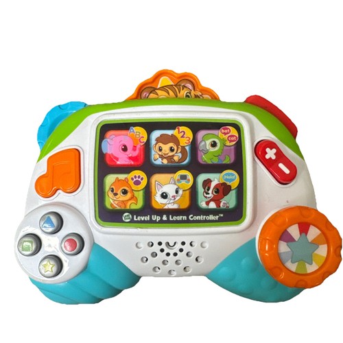 LeapFrog Level Up and Learn Controller Educational Infant Gaming Toy TESTED VG