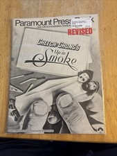 Cheech & Chong's Up in Smoke - Press Book