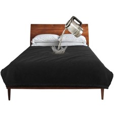Catalonia Waterproof Bed Blanket, Washable Leakproof Bed Cover, Reversible Pr...