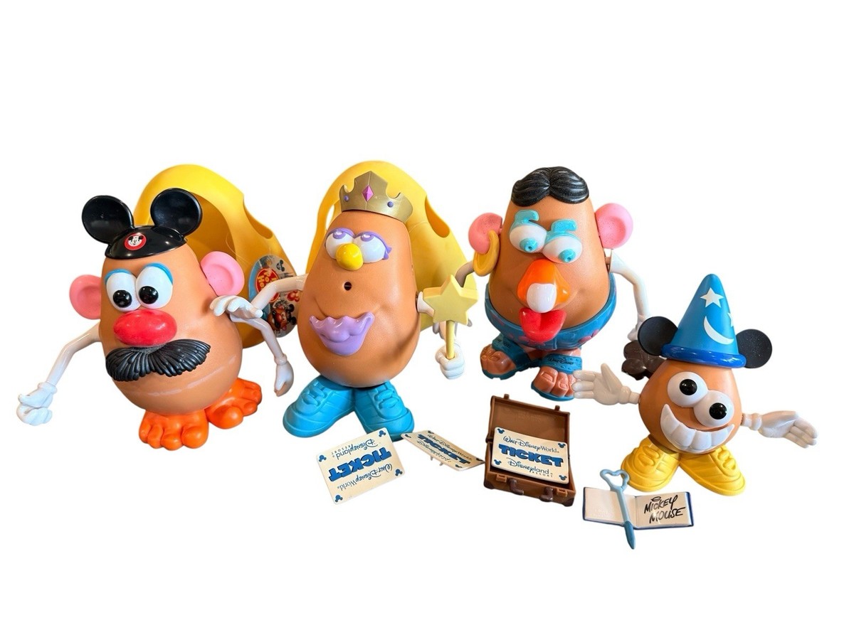 Mr & Mrs Potato Head Lot #145 Lot Bundle Huge Disney Ear Hat Arms