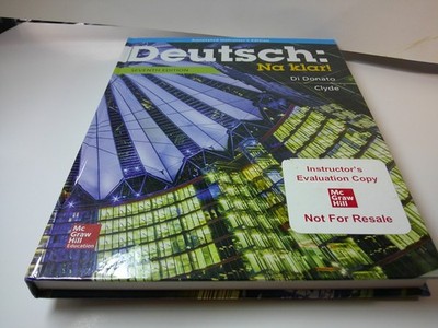 DEUTSCH: NA KLAR!  AN INTRODUCTORY GERMAN COURSE TEACHER'S EDITION DI DONATO 7TH