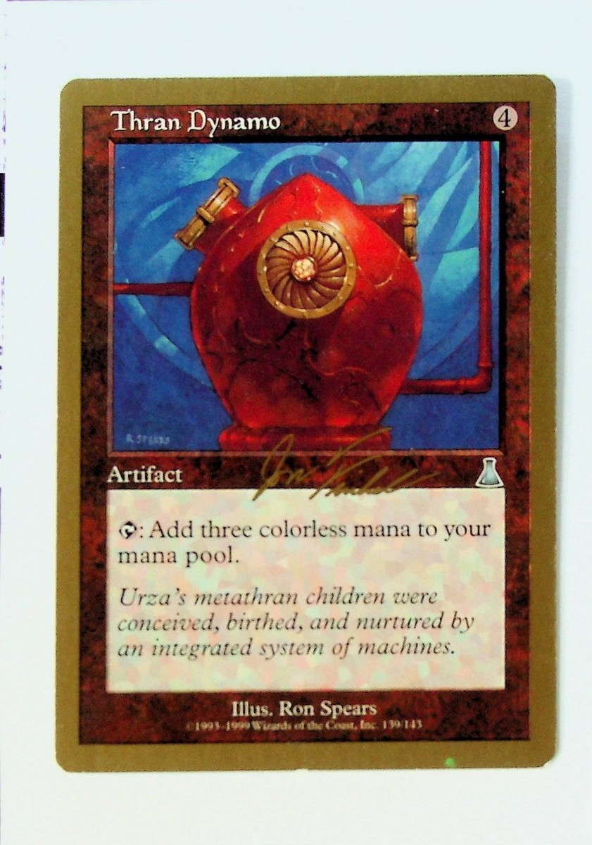 MTG Thran Dynamo World Championships 2000 Brussels Gold Border EN