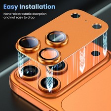 Metal Tempered Glass 9H Screen Protector For iPhone Air/17 Pro Max/17 Pro/17