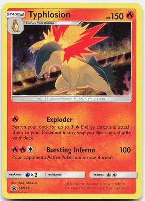 d*4様 ポケモンカード Typhlosion 英語版 Typhlosion - #SM185 SM Promos Holo NM | eBay