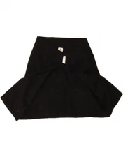 LUISA SPAGNOLI Womens Bolero Poncho Cardigan Sweater UK 10 Small Black AB09