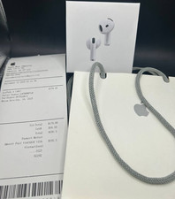 Apple AirPods 4 Active Noise Cancellation Bluetooth Wireless White Earbuds
