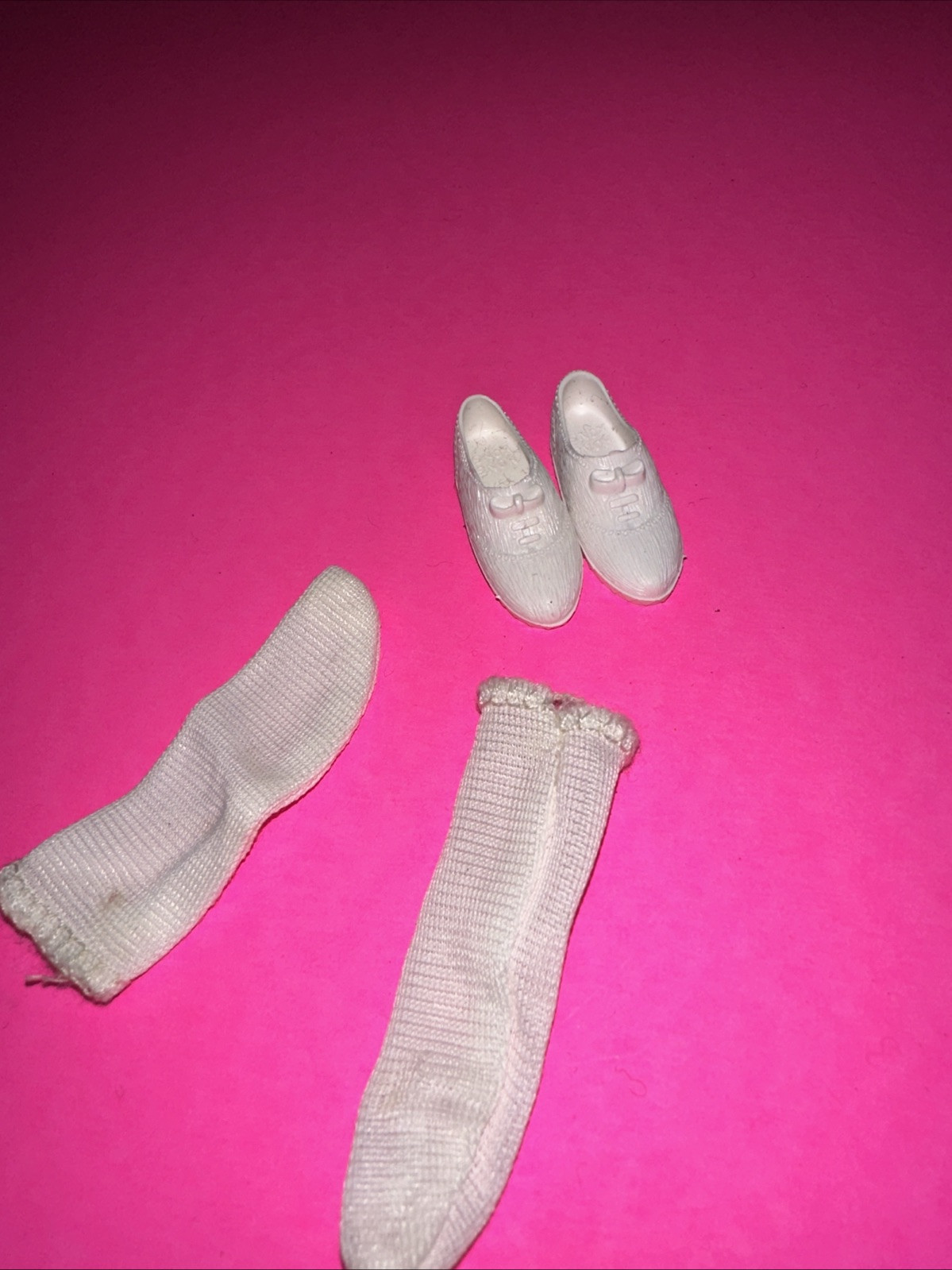 SAOLA Vintage Ideal TAMMY DOLL CHEERLEADER vestito #9131 4 anni 60 SOLO scarpe e calzini