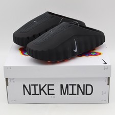 HQ4307-001 Nike Mind 001 Mules Black Hyper Crimson White Chrome Men's 