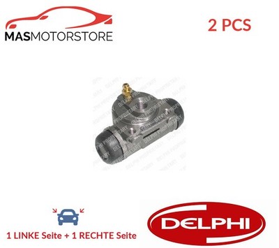 RADBREMSZYLINDER TROMMELBREMSE PAAR HINTEN DELPHI LW70226 2PCS A NEU