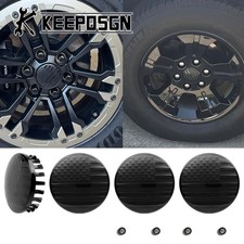For Truck Rim 18 20 22 Car Wheel Hub Center Caps 83mm Set Of 4 Black Universal For Truck Rim 18 20 22 Car Wheel Hub Center Caps 83mm Set Of 4 Black Universal