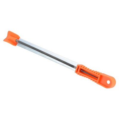 Chainsaw Sharpener Kit 7/32'' (5.5 mm) Round Saw Chain File with Angle Guide