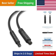 4Pin Backup Camera Extension Cable, 15Ft 4P Pure Copper Thicker Shield Dash C...