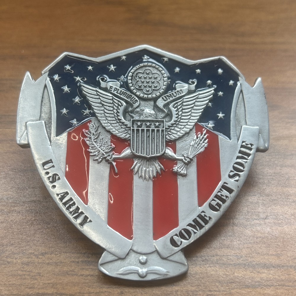 USA Air Force Emblem Tactical Belt Buckle American Made Military Style  