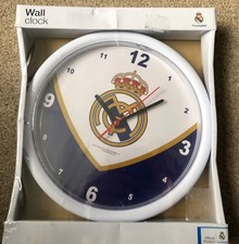 Real Madrid C.F Swoop Design Wall Clock Official Product