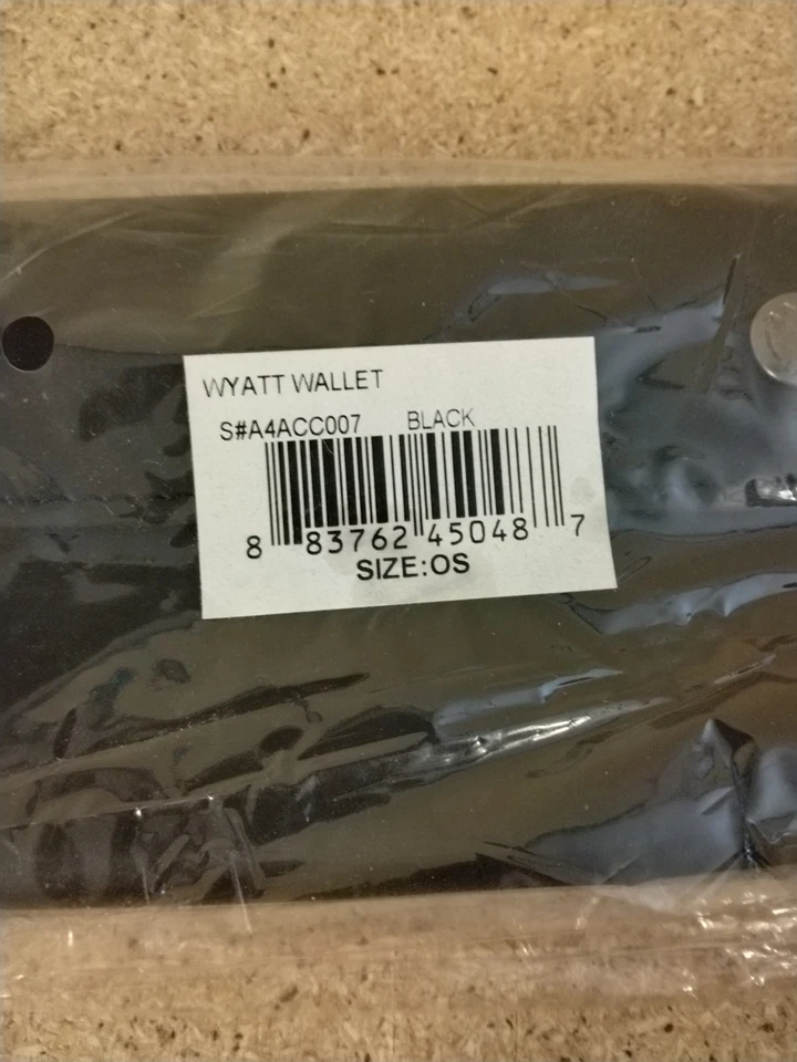 MATIX CLOTHING Wyatt Chain Wallet BLACK skateboarding NWT Lakai SUPREME - Image 3 of 3