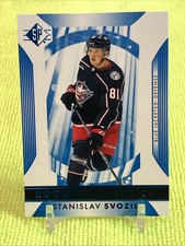 Stanislav Svozil RC 2023-24 SP Hockey #119 BLUE Rookie Authentics - Blue Jackets