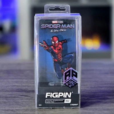 AP Figpin Marvel Spider-Man Friendly Neighborhood Spider-Man #962 No Way Home - Image 1 of 2