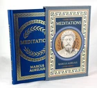 Rare - Meditations by Marcus Aurelius & George Long Deluxe Slipcased Silkbound