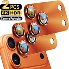 2-Pcs For iPhone 17 Pro Max/17 Pro/17 Air/17 Metal Camera Lens Protector Cover