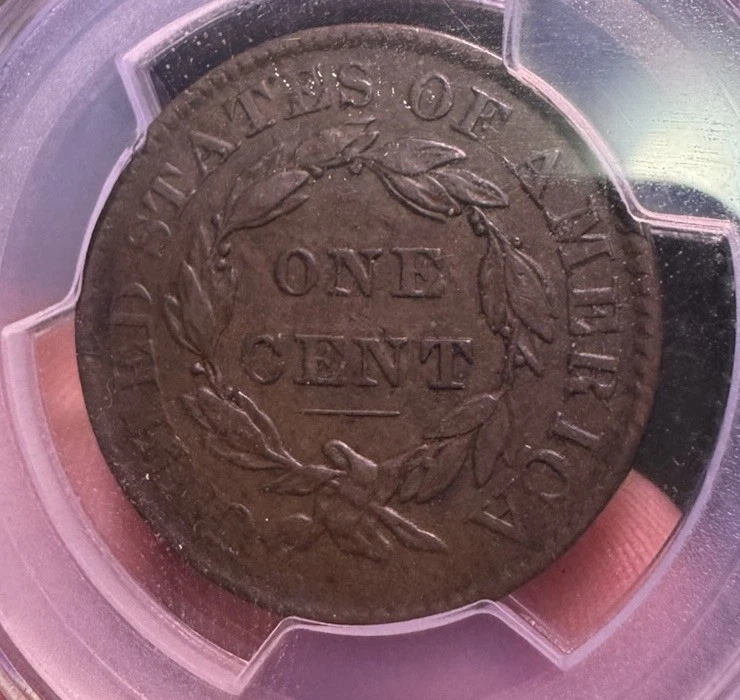 Coronet Head Cent, 1830 Large Letters Vf35 - Image 4 of 4