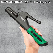 Welding Electrode Holder Heavy Duty Jaw Holding Plier Clamp Stick Welder Tool