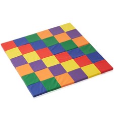 OPEN BOX - Foam Play Mat for Toddlers, Folding Non-Slip Gym Activity Mat for