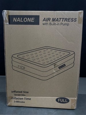 nalone Air Mattress Full with Built in Pump, Inflatable Mattress Blow up Mattres