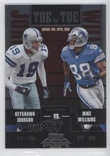 2005 Playoff Contenders Toe to 12/450 Keyshawn Johnson Mike Williams #TT-32 0a7