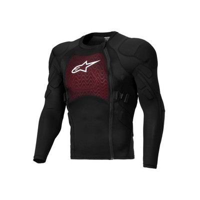 Alpinestars - Motorrad Protektorenjacke M - Bionic Plasma LT LS schwarz-weiß