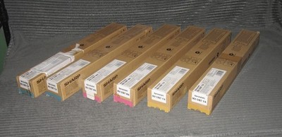 SHARP MX-51NT GENUINE TONER LOT OF SIX MX-51NT-CA, MX-51NT-MA, MX-51NT-YA NEW