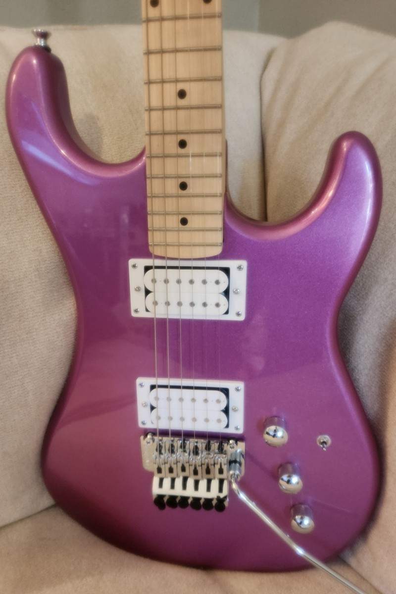 KRAMER PACER CLASSIC　美品 Kramer Pacer Classic Electric Guitar - Purple Passion Metallic