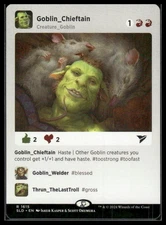 MTG Secret Lair Drop Series Goblin Chieftain #1615 NM - Exact Card Shown