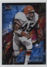 2024 Topps Finest Common Blue Refractor 159/200 Archie Griffin #14 1mw3