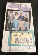 Here Come the Nelsons VHS 1998 Ozzie & Harriet Factory Sealed MCA Studio Mark