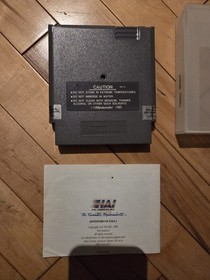 ADVENTURES OF LOLO 2 Game Cartridge With Manual for the Nintendo NES