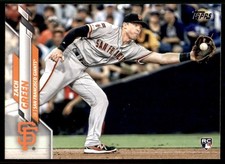 2020 Topps Update Zach Green RC San Francisco Giants #U-197