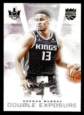 Keegan Murray 2022-23 Panini Court Kings Double Exposure #18 Kings ESE