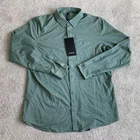 NWT Lululemon Commission Shirt Mens XL Green Long Sleeve Button Up Lightweight
