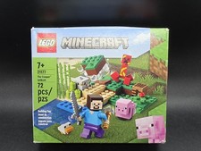 Lego Minecraft: The Creeper Ambush 21177 New in Sealed Box, Box Has Flaws
