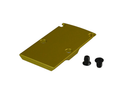 RMR Cover Plate for Glock 17/19/26 V5 - Raw - MCS Gearup RMR Cover Plate for Glock 17/19/26 V5 - Raw - MCS Gearup