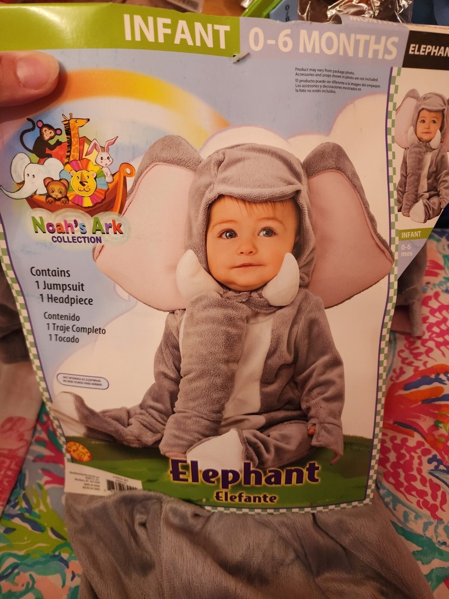 Infant Elephant costume Size 6-12 months Infant Halloween - Main Image
