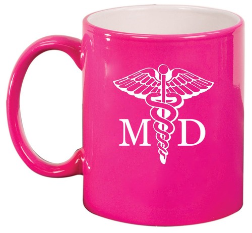 11oz Ceramic Coffee Tea Mug Glass Cup MD Medical Doctor - Picture 6 of 8
