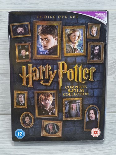 Harry Potter - Complete 8 Film Collection 16 Disc DVD Box Set Warner Brothers