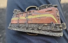VINTAGE 1983 PENNSYLVANIA PRR GG1 THE GREAT AMERICAN BUCKLE CO. Belt Buckle