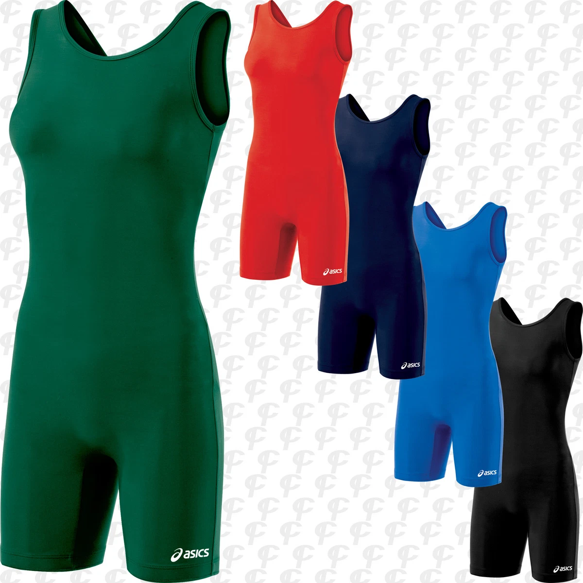 NEW Asics Women's Girls Adult Solid Modified Wrestling Singlet, JT857, 5  colors